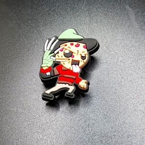 SCARY movie Freddy Kruger nightmare shoe charm croc pin